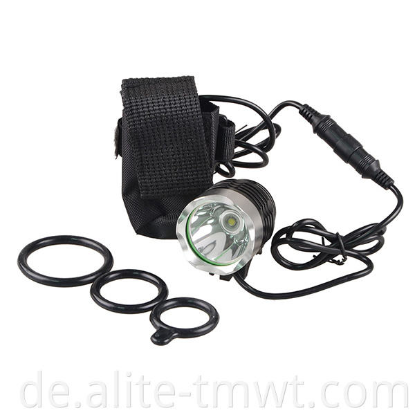 wiederaufladbares Fahrradlicht 8400MAH XML T6 LED Aluminium Fahrrad Fahrradscheibe -Lampe